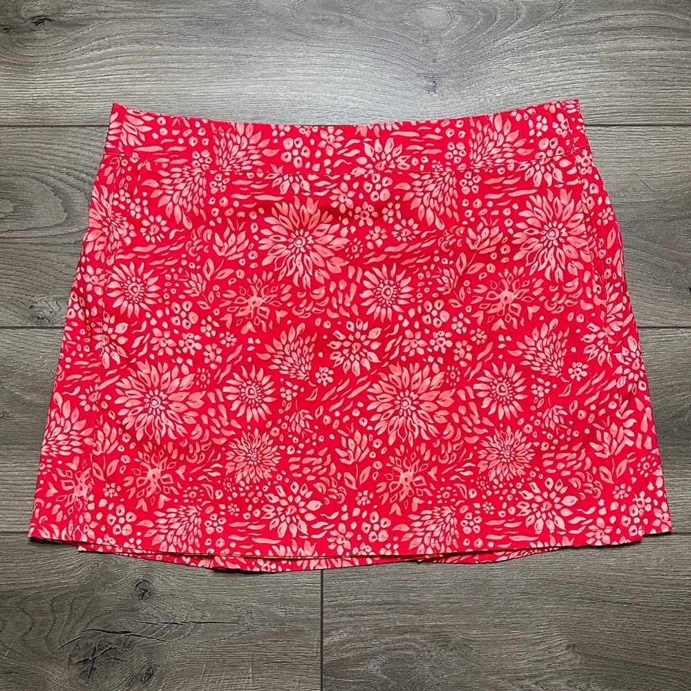 RipSkirt Pink Floral Wrap Skirt‎ Length 1 Size Large